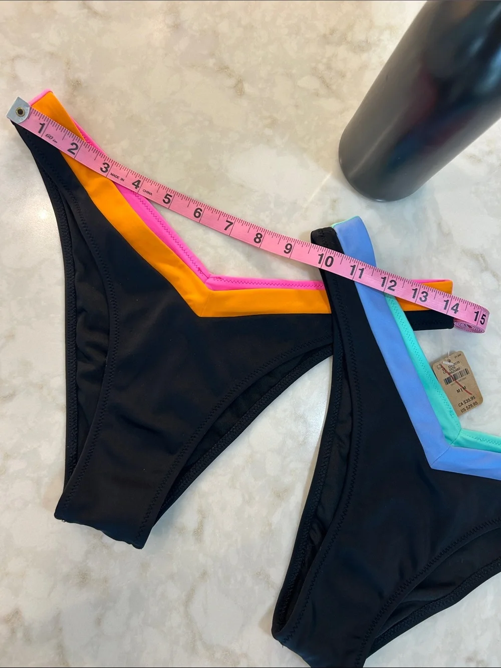 NWT PINK V-FRONT ITSY BIKINI BOTTOM - BUNDLE